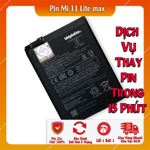 Pin Webphukien cho Xiaomi Mi 11 Lite  Việt Nam mã BP42 4250 mAh